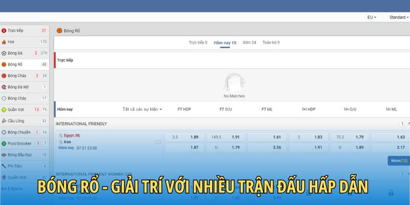 Bóng rổ - Giải trí với nhiều trận đấu hấp dẫn, đỉnh cao