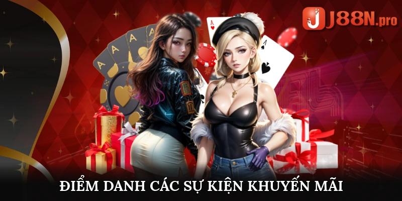 Điểm danh các sự kiện khuyến mãi cực ấn tượng tại J88