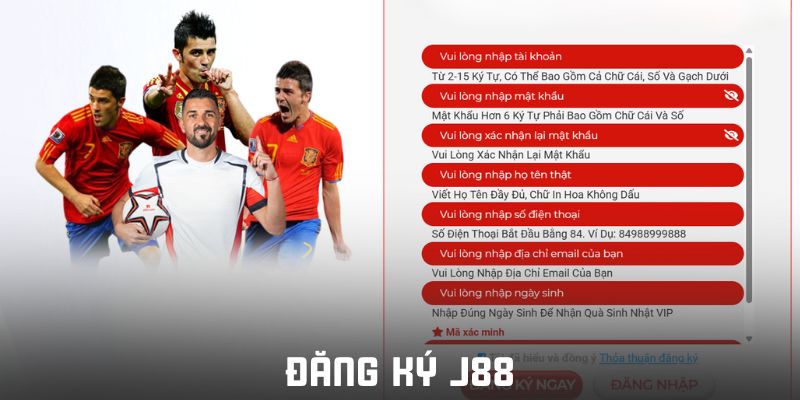 Hướng dẫn đăng ký J88