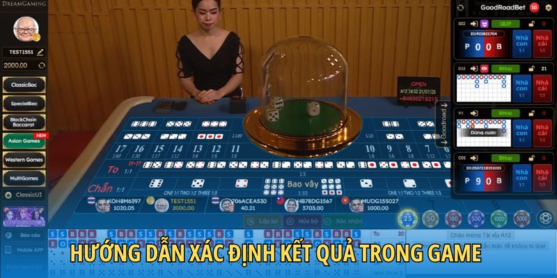 Hướng dẫn xác định kết quả trong game