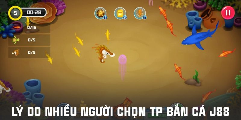 Nguyên nhân khiến nhiều người lựa chọn TP bắn cá J88