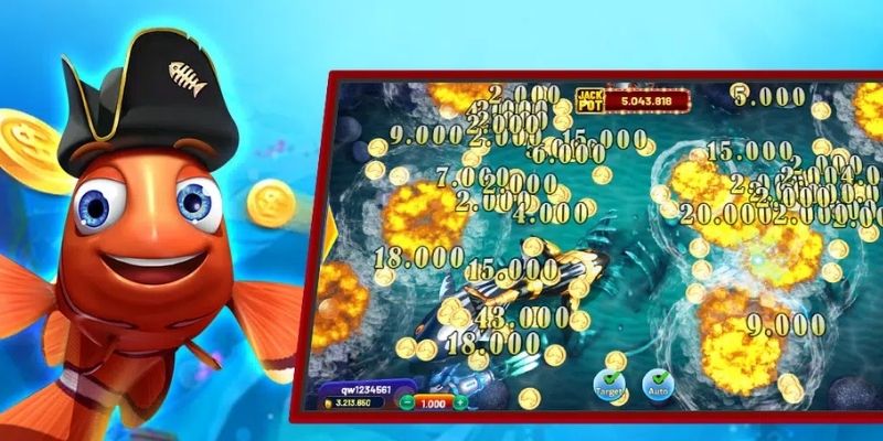 Bắn cá hải tặc sống động và hấp dẫn