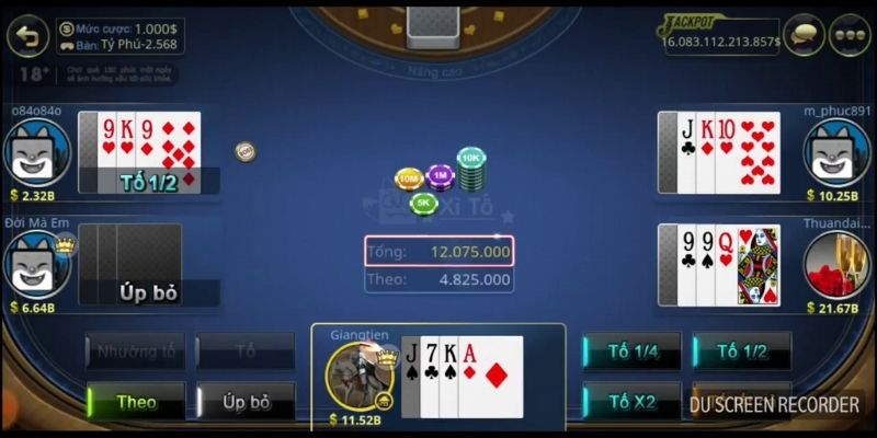 Các bước cho bạn khi chơi